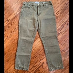 Frame Le High Straight - worn once